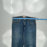 501 Levis Jeans - 36W 34L Blue Cotton