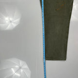 Carhartt Carpenter Pants - 34W 29L Green Cotton