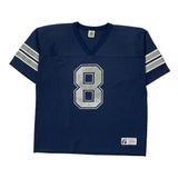 Dallas Cowboys Logo 7 Football Football Jersey - Large Navy Polyester