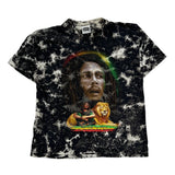 Bob Marley The Roxx Tie-Dye T-Shirt - 2XL Black Cotton