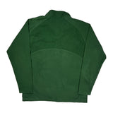 Nike 1/4 Zip - XL Green Polyester