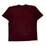Carhartt T-Shirt - 2XL Burgundy Cotton