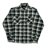 Dickies Checked Overshirt - Medium Black & White Polyester