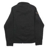 PATAGONIA Mens Black Fleece Jacket S Polyester Blend Zip Outdoor Casual