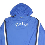 PUMA Mens Blue Italia Zip Hooded Polyester Blend Jacket S Sportswear Track