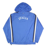 PUMA Mens Blue Italia Zip Hooded Polyester Blend Jacket S Sportswear Track