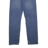 LEVI'S 505 Mens Jeans Blue Regular Straight Denim Medium W32 L32 Classic Zip