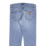 CARHARTT Mens Jeans Blue Regular Straight Denim Medium W33 L28 Casual Workwear