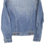 LEVI'S Mens Blue Denim Jacket M Cotton Blend Button Closure Classic Fit