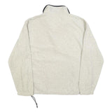 TRU-MOUNTAIN Mens Cream & Black Pullover Plain Crew Neck Basic Knit Jumper M