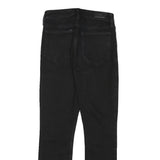 HOLLISTER Womens Slim Black Denim Cotton Blend Zip Jeans W26 L27 Stylish