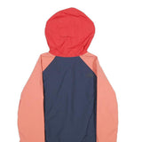 THE NORTH FACE Womens Red & Coral Nylon Hooded Zip Jacket XS Outdoor Sportswear