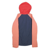 THE NORTH FACE Womens Red & Coral Nylon Hooded Zip Jacket XS Outdoor Sportswear