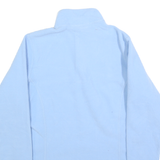 HELLY HANSEN Womens Blue Pullover Plain 1/4 Zip Polyester Jumper M Outdoor