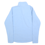 HELLY HANSEN Womens Blue Pullover Plain 1/4 Zip Polyester Jumper M Outdoor