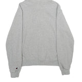 CHAMPION Mens Grey Hoodie M Cotton Blend Pullover Hooded Sweatshirt Casual