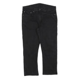 LEVI'S 514 Classic Mens Jeans Black Classic Straight Denim Medium W36 L25 Zip