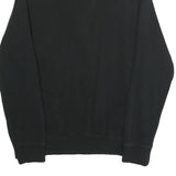 LACOSTE Mens Black Cotton Quarter Zip Sweatshirt 2XL Casual Sportswear