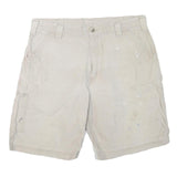 CARHARTT Mens Shorts Beige Casual L W38 Cotton Blend Workwear