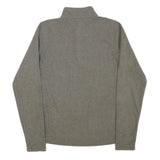 THE NORTH FACE Womens Grey Jacket XS Polyester Blend Plain Zip Lightweight