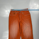 Hip Hop Enyce Jeans - 32W 31L Orange Cotton