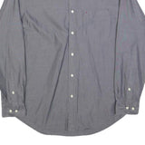 TOMMY HILFIGER Mens Grey Shirt S Button Down Long Sleeve Cotton Blend Casual