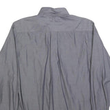 TOMMY HILFIGER Mens Grey Shirt S Button Down Long Sleeve Cotton Blend Casual