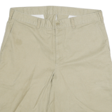 DICKIES Mens Shorts Beige Casual XL W32 Cotton Blend Workwear Utility