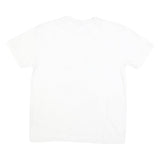 DISNEY Mens White Mickey Mouse Graphic T-Shirt M Short Sleeve Crew Neck