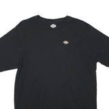 DICKIES Mens Black Graphic T-Shirt XL Short Sleeve Crew Neck Workwear Casual