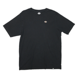 DICKIES Mens Black Graphic T-Shirt XL Short Sleeve Crew Neck Workwear Casual