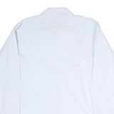 PIERRE CARDIN Mens White Shirt L Classic Long Sleeve Button Formal