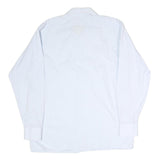 PIERRE CARDIN Mens White Shirt L Classic Long Sleeve Button Formal