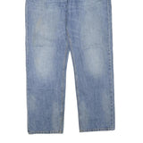 CARHARTT Mens Jeans Blue Regular Straight Denim Rinse W42 L32 Casual Workwear