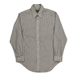 Ralph Lauren Checked Shirt - Medium Brown Cotton