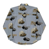 Outdoor Life Shirt - Medium Black Cotton