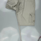 Wrangler Cargo Shorts - 40W 10L Beige Cotton