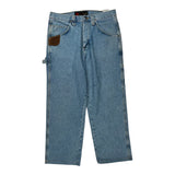 Wrangler Carpenter Jeans - 33W 30L Blue Cotton