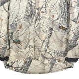 SPORTCHIEF Mens Beige & Grey Camo Outdoor Jacket 2XL Cotton Zip