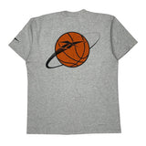 Basketball Camp Reebok Single Stitch T-Shirt - Medium Grey Cotton