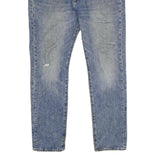 LEVI'S 512 BIG E Mens Jeans Blue Slim Skinny Denim Medium W36 L32 Classic Fit