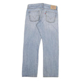 LEVI'S 514 Mens Jeans Blue Slim Straight Denim Medium W33 L30 Classic Zip Button
