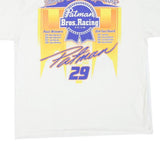 Mens White Scott Slim Fast Patman Memorial Graphic T-Shirt L Short Sleeve Crew