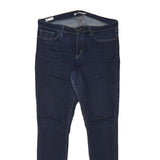 LEVI'S 711 Womens Jeans Blue Slim Skinny Denim W34 L31 Stretch Zip Fastening