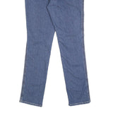 CARHARTT Womens Jeans Blue Slim Skinny Denim Raw W29 L30 Zip Cotton Blend