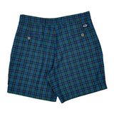Dockers Checked Shorts - 34W 8L Blue Cotton