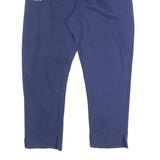 KAPPA Womens Joggers Blue XL W30 L25 Casual Cotton Blend Relaxed Tapered