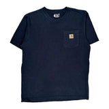 Carhartt T-Shirt - Medium Navy Cotton