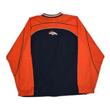 Broncos Nfl Nfl Windbreaker - Large Navy Polyester