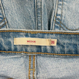 Levis Jeans - 26W UK 6 Light Wash Denim